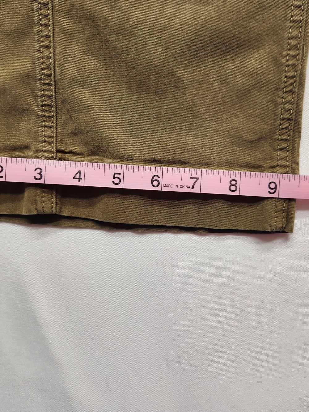 ⭐️KUT from the Kloth Charlotte High Rise Wide Leg Utility Pants Olive Green Sz 8 - Picture 6 of 16